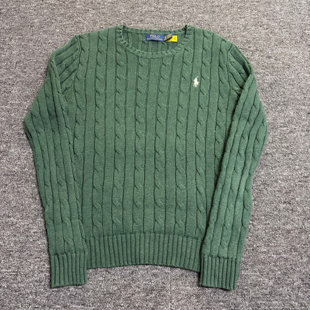 폴로 랄프로렌 꽈배기 니트