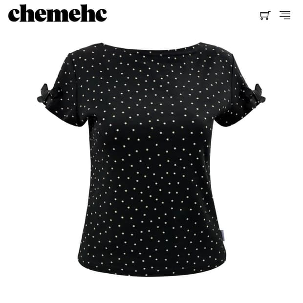 체메씨 chemehc starry tee 반팔 (새상품)