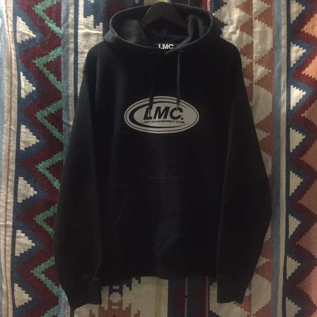 LMC 스카치 로고 후드티