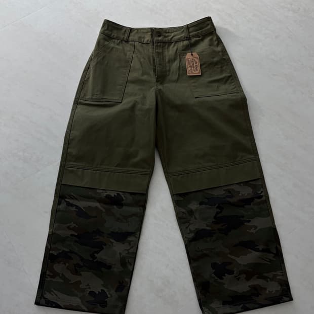 오가프 Camo Fatigue Pants Khaki 미사용