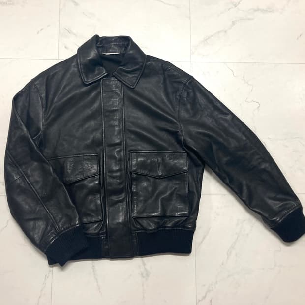 (거의 새것)자라 맨스 2026 신상 양가죽 A2 자켓 100-105