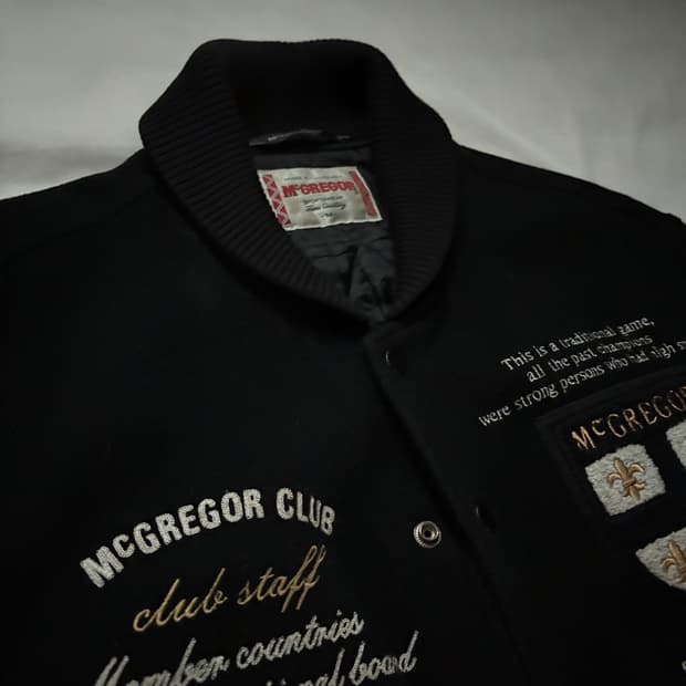 Mcgregor 바시티 자켓