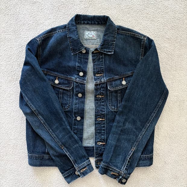 00‘s 폴로 랄프로렌 어센틱 type lll 트러커 데님자켓