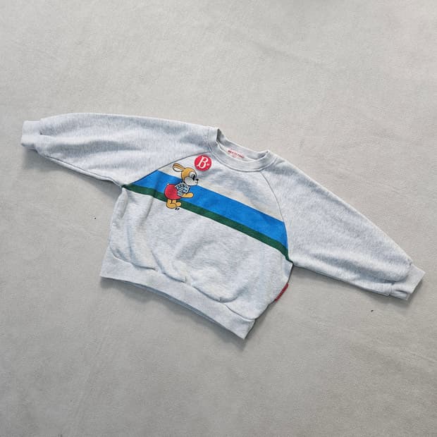 100 키즈 베베드피노 캐릭터 맨투맨 0331Y