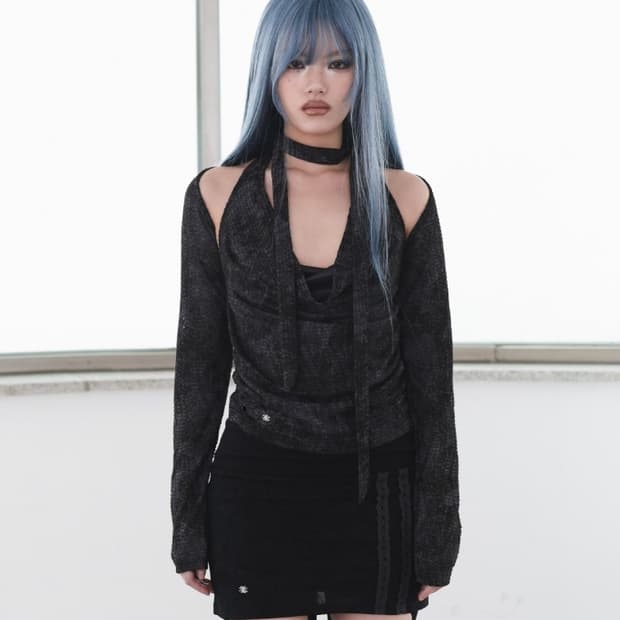 미애 sheismiae 홀터볼레로 세트