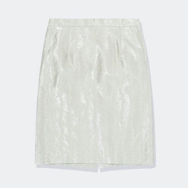 (교환) 누아누 Katharina Skirt_Silver 