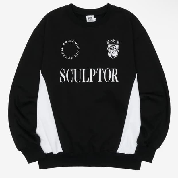스컬프터 Sports Color Block Sweatshirt 맨투맨