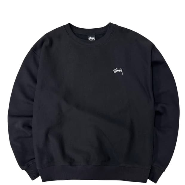 스투시 스웻셔츠 블랙 (XL) 