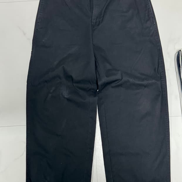 [36]스투시 워크기어 트라우져 트윌 블랙