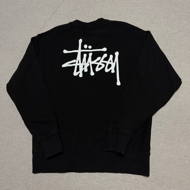 스투시 베이직 로고 맨투맨