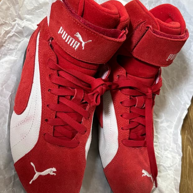 푸마 스피드캣 미드 레드 puma speedcat mid red