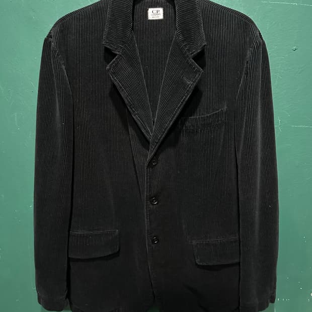 cp컴퍼니 코듀로이 3버튼 블레이져48