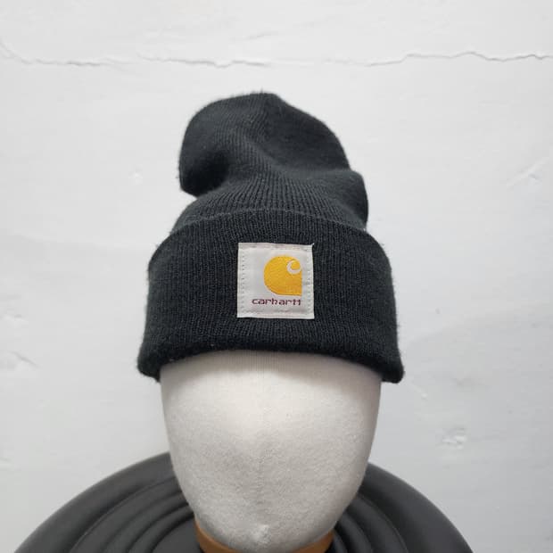 칼하트 블랙 비니 (CANADA MADE)