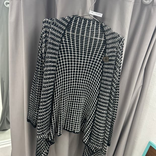 보카시 스냅가디건