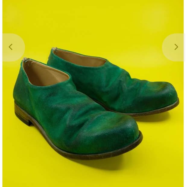 에드워드커밍 스웨이드 슬립 온 그린색상