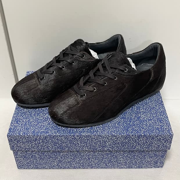 [36,37]팔로마울 Miles 헤어리 스니커즈/브라운