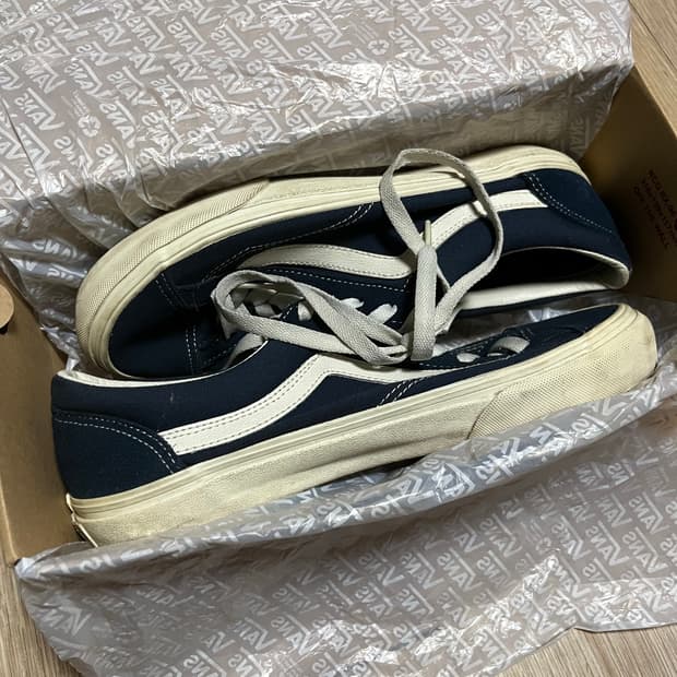 반스 스타일 36 드레스 블루 265