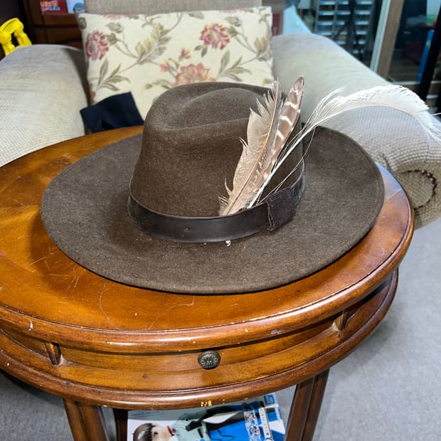 웨스턴 브라운 페도라