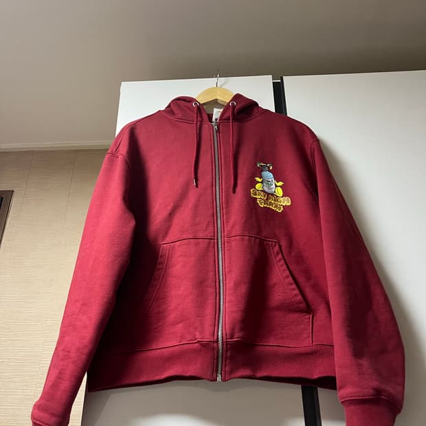 [S] 스카이하이팜 후드집업 버건디