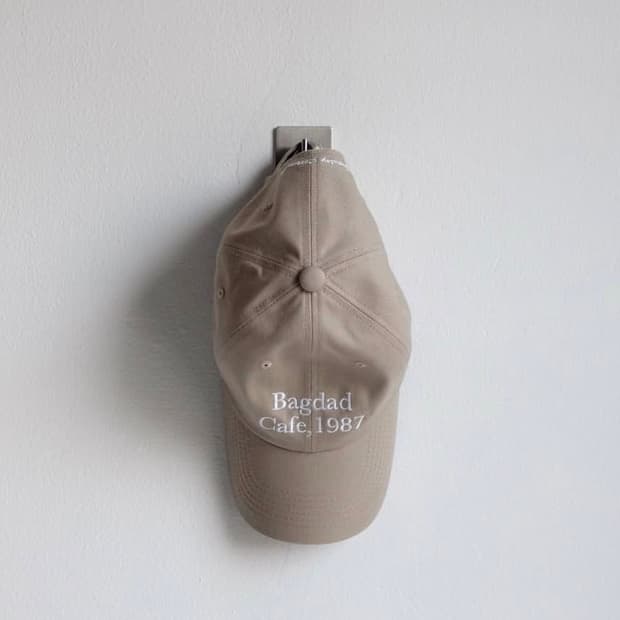 선데이 코튼 컴퍼니 볼캡 bagdad cafe (beige)
