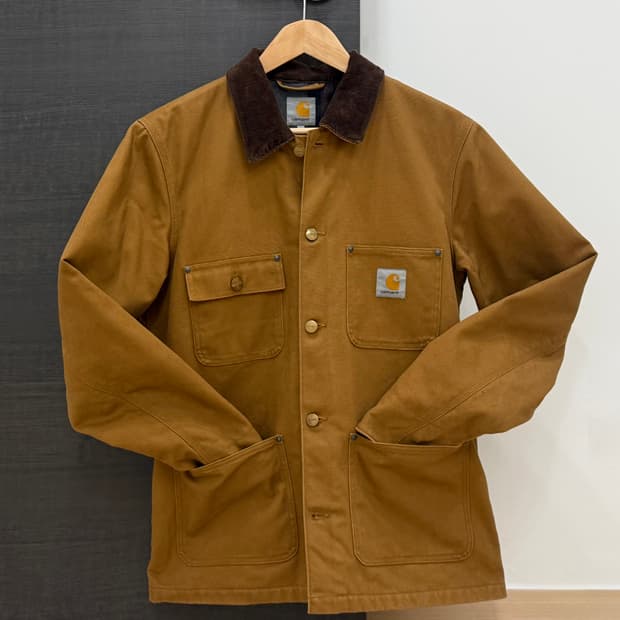 칼하트 브라운 초어 자켓