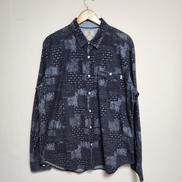 팀버랜드 에스닉패턴 셔츠 XXL - S97