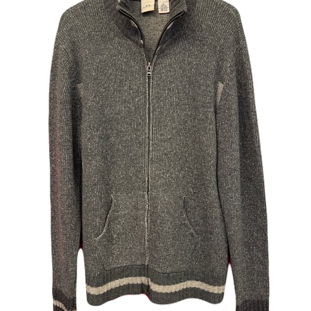 ARMANI EXCHANGE 니트 짚업