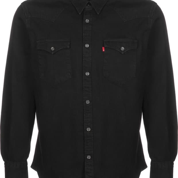 [XL]리바이스 바스토우 웨스턴 셔츠 블랙