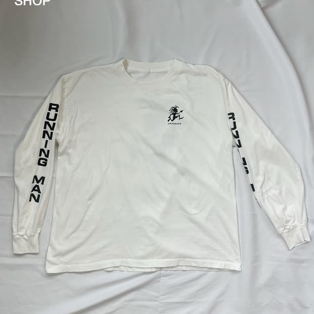 Jamaica Running Man L/S Tee 