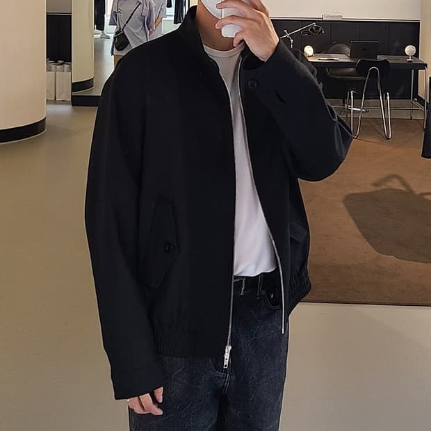 벨리에 루즈드 해링턴 자켓