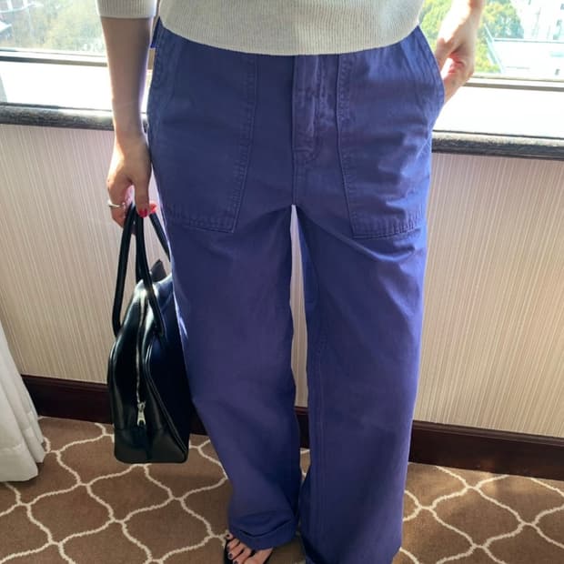 언더스탠딩 오프 다잉 데님 팬츠 블루