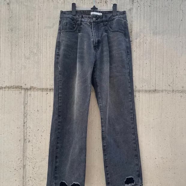 [S] Matin Kim (Unisex) 로우라이즈 데님 팬츠