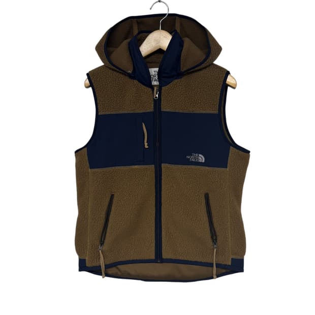 노스페이스 화이트라벨 쉐르파 베스트 후드후리스 