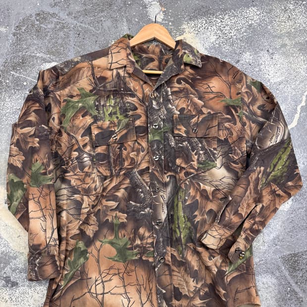 빈티지 리얼트리 헤비셔츠 