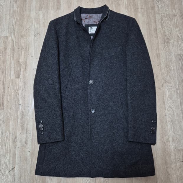 지이크 스트레치 모직 양가죽 코트 L(100)