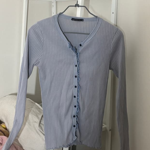 90‘s 마리떼 프랑소와 저버 프릴 가디건