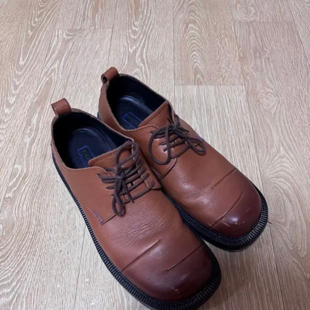 (구매,260) 아더에러 브라운 더비 슈즈 260