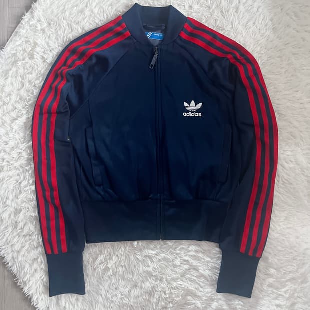 아디다스 네이비 트랙탑 져지 85