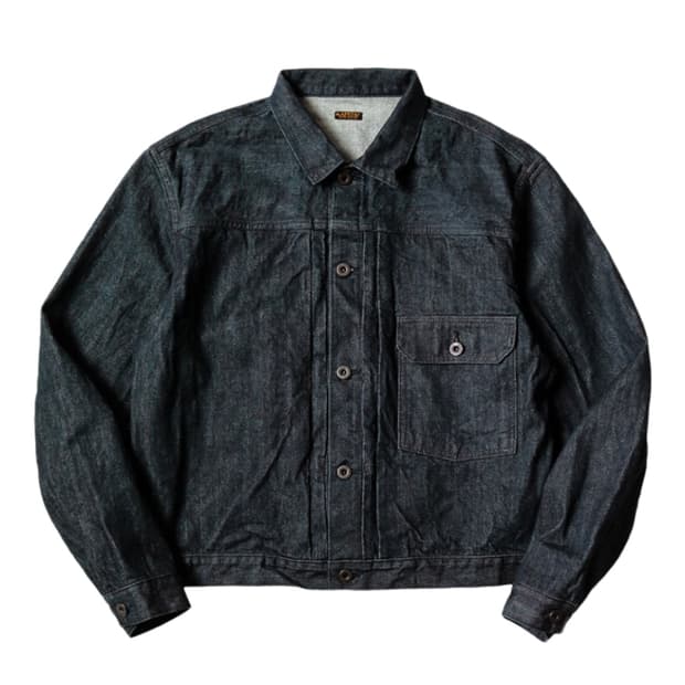 캐피탈 데님 자켓