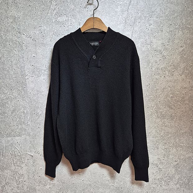 LANVIN랑방 (Cashmere blend, Made In Japan)