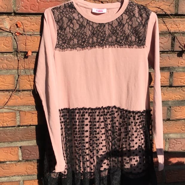vintage lace long sleeve