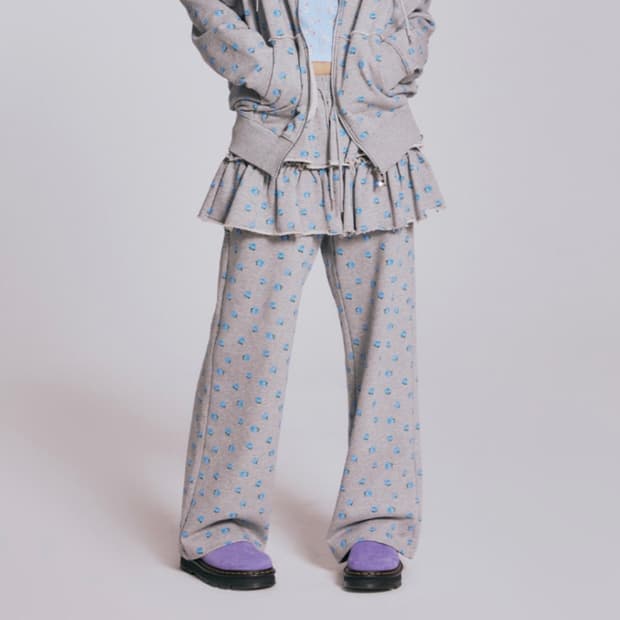 구해요) 유희 플라워 패턴 치마바지 바지 