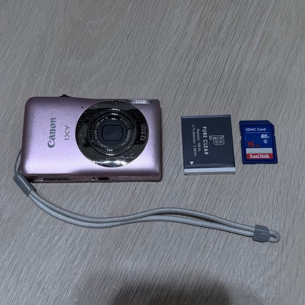 풀세트/캐논 익서스 105/익시 200f 아이돌 빈티지 디카 바로사용가능