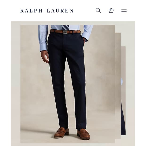 [30] 폴로 랄프로렌 코튼 치노 팬츠 스트레치 슬림핏 QR인증