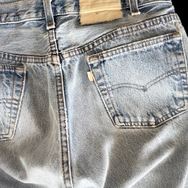 [30|레어]갤러리디파트먼트 2017아카이브 데님팬츠 <리바이스 수작업>