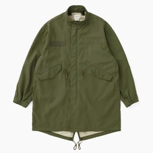 카키스 24fw m65 피쉬테일 파카