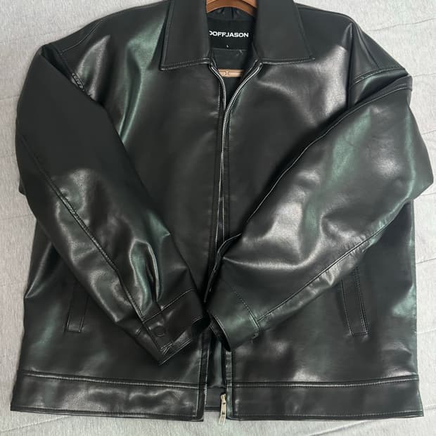 도프제이슨 가죽 자켓 L