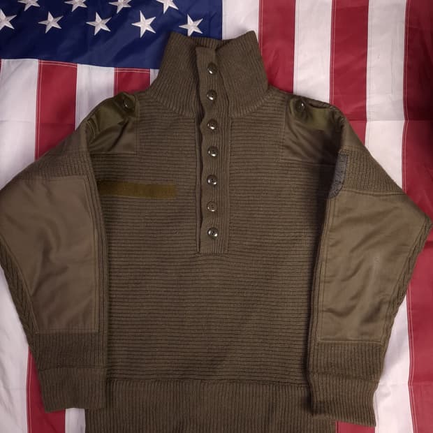 오리지날 오스트리아 코만도 울 니트