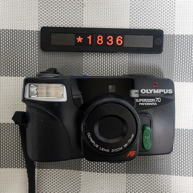올림푸스 슈퍼 줌 70 파노라마 필름카메라