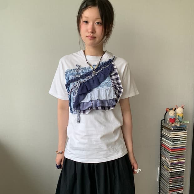 beams tori-to, frill top